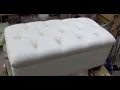 DIY TUFTED BENCH WITH STORAGE SPACE diy - ALO Upholstery