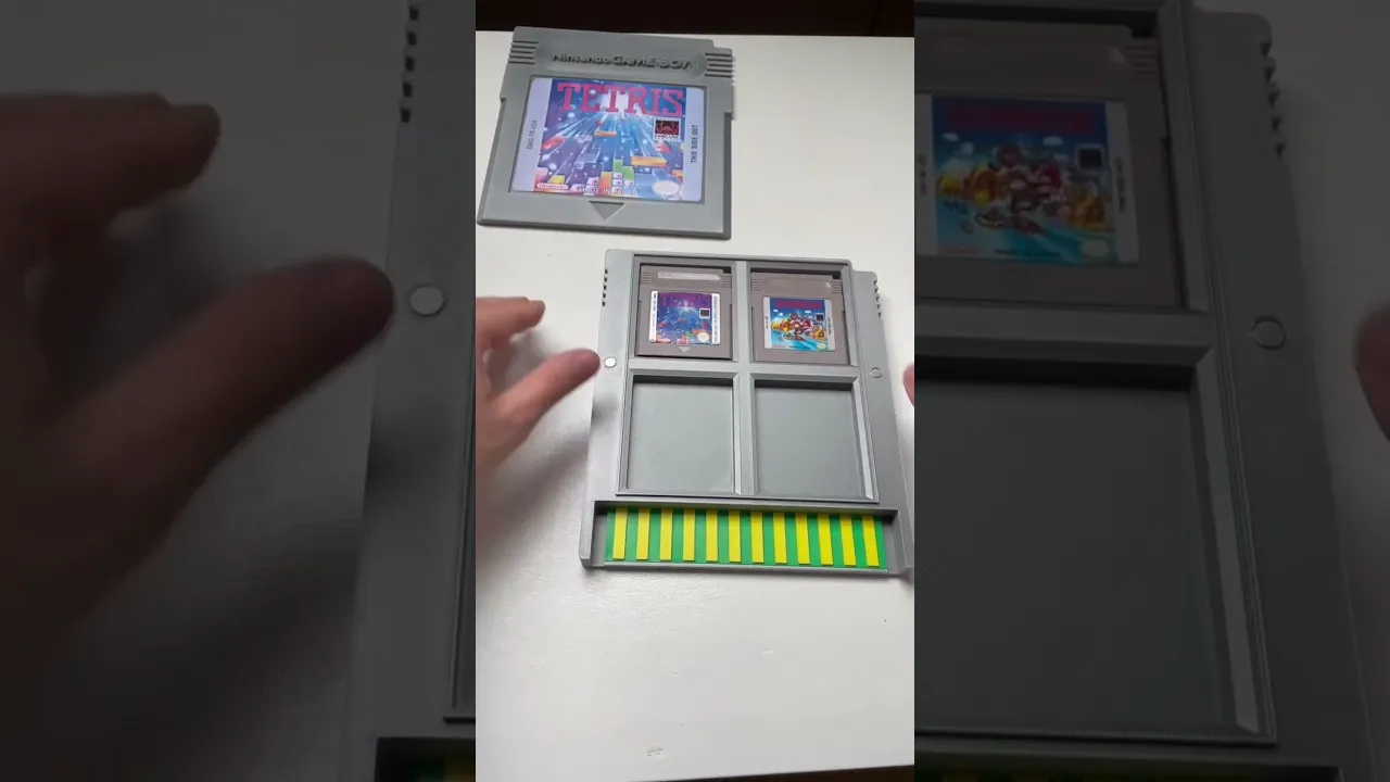 Giant Gameboy cartridge box for Gameboy games video thumbnail