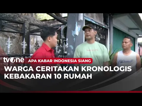 Kebakaran di Cilincing Jakut, Sejumlah Rumah Ludes Dilalap Api