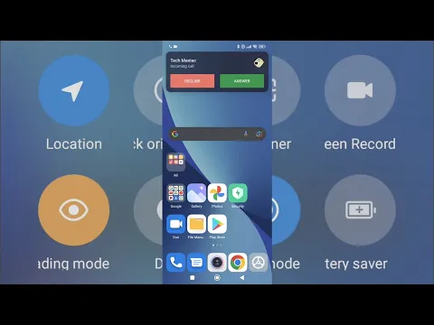 Download MP3 Xiaomi MIUI 13 Incoming Call Screen with Mi Remix Ringtone Sound