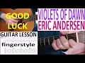 VIOLETS OF DAWN - ERIC ANDERSEN fingerstyle GUITAR LESSON