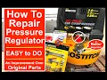 Detailed How to FIX a Broken Pressure Regulator on Air Compressor Regulator Repair Step by Step