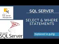 How to filter data in Tamil Select where SQL statements in Tamil SQL tutorial for beginners