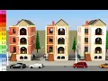 3D Earthquake SIZE Comparison