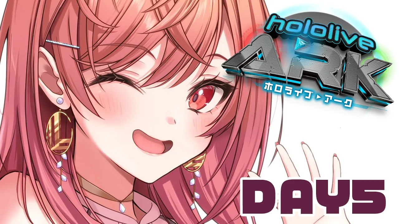 【＃ホロARK】5日目！！初めてのARKサバイバル生活！！！今日はイベントらしい！たのしみー！！！【一条莉々華/hololive DEV_IS　ReGLOSS】