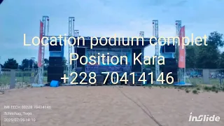 Location podium