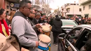 El último adiós a el "Negro" Rada