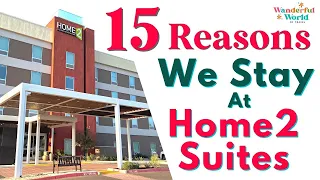 15 Reasons We Love Home2 Suites by Hilton Room Tour Property Tour Hotel Review
