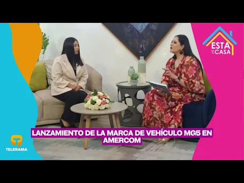 Lanzamiento de la marca de vehículo MG5 en AMERCOM