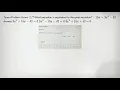 Timed Problem Score Which equation is equivalent to the given equation - 15x 3x 2-42 Answer 3x