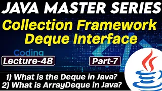 Java Collection Framework Deque Interface Part-7 What is the Deque in Java Tpoint Tech