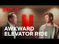 Download Lagu Chris Hemsworth and Arnold Schwarzenegger | Elevator Ride | Nobody Hits Like Netflix