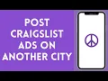 How to Post Craigslist AD on Another City in 2024 EASY