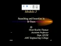 Search Insert in BTree Part2