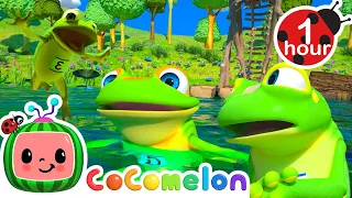 Five Little Speckled Frogs CoComelon Nursery Rhymes For Babies 