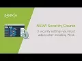 Plesk Security Course 1 3 Settings to adjust after installing Plesk