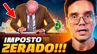 VOLTOU ATRÁS? GOVERNO LULA ZERA IMPOSTOS!