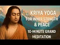 Download Lagu 10-MINUTE KRIYA YOGA TO FIND INNER STRENGTH 🧘‍♂️ | Peaceful Meditation by Grand Meditation