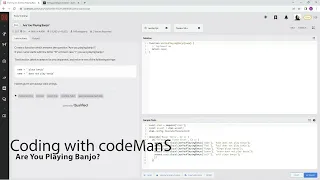 Codewars 8 kyu Are You Playing Banjo JavaScript