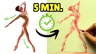 Draw ANY Pose with a Timer to Practice and Improve