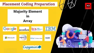 Majority Element in Array Placement Coding Questions in Python Placement Preparation