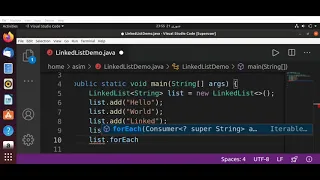 Java s LinkedList Class