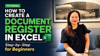 How to Create A Document Register in Excel Step-by-Step for Beginners