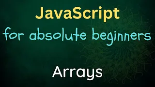 JavaScript for Absolute Beginners - 17