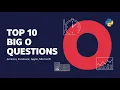 Lec5 -Top 10 Big O Interview Questions Master Time Complexity for FAANG Interviews