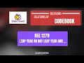 How to Start Coding Competitive Programming URI 1279 Leap Year Q A Python