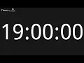 19 Hour Countdown Timer