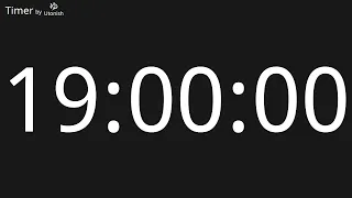 19 Hour Countdown Timer