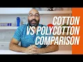 Cotton vs Poly cotton
