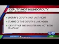 Crittenden County deputy shot in line of duty multiple agencies say