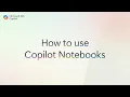 Microsoft 365 Copilot Notebooks Organize project materials and get insights
