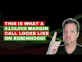 Download Lagu This is what a $130,000 margin call looks like on Robinhood!