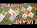 Creek Crossing Half A Charm Pack Quilt Pattern In A Day Quick and Easy