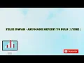 Download Lagu FELIX IRWAN - AKU MASIH SEPERTI YG DULU ( LYRIK )