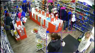 Demo People tracking Yolo Deepsort Re-identification