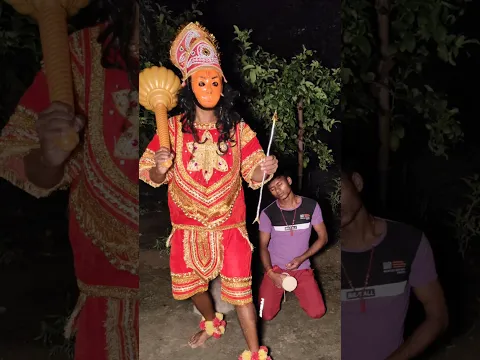 Hanumanji Ke Bhakt Pe Bhoot 👹 Ne Teer Chalayi 😰😱 #jai #hanuman #bajrangbali #bhootcomedy #shorts