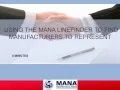 Using the MANA LineFinder to Find Manufacturers to Represent