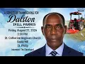 A Service of Thanksgiving for the Life of Dalston Parris