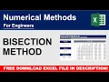 Bisection Method Made Simple Numerical Methods for Engineers