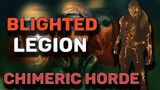 THE BLIGHTED LEGION Chimeric Horde Legion Event Outfit Dead by Daylight Killer Gameplay