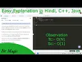Bit Magic Hindi GFG POTD C Java Code Kar Lo