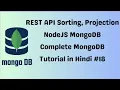 RESTful API Sorting and Projection Node Js MongoDB -