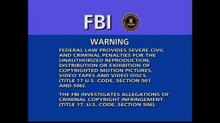 FBI Warning Screen 2004