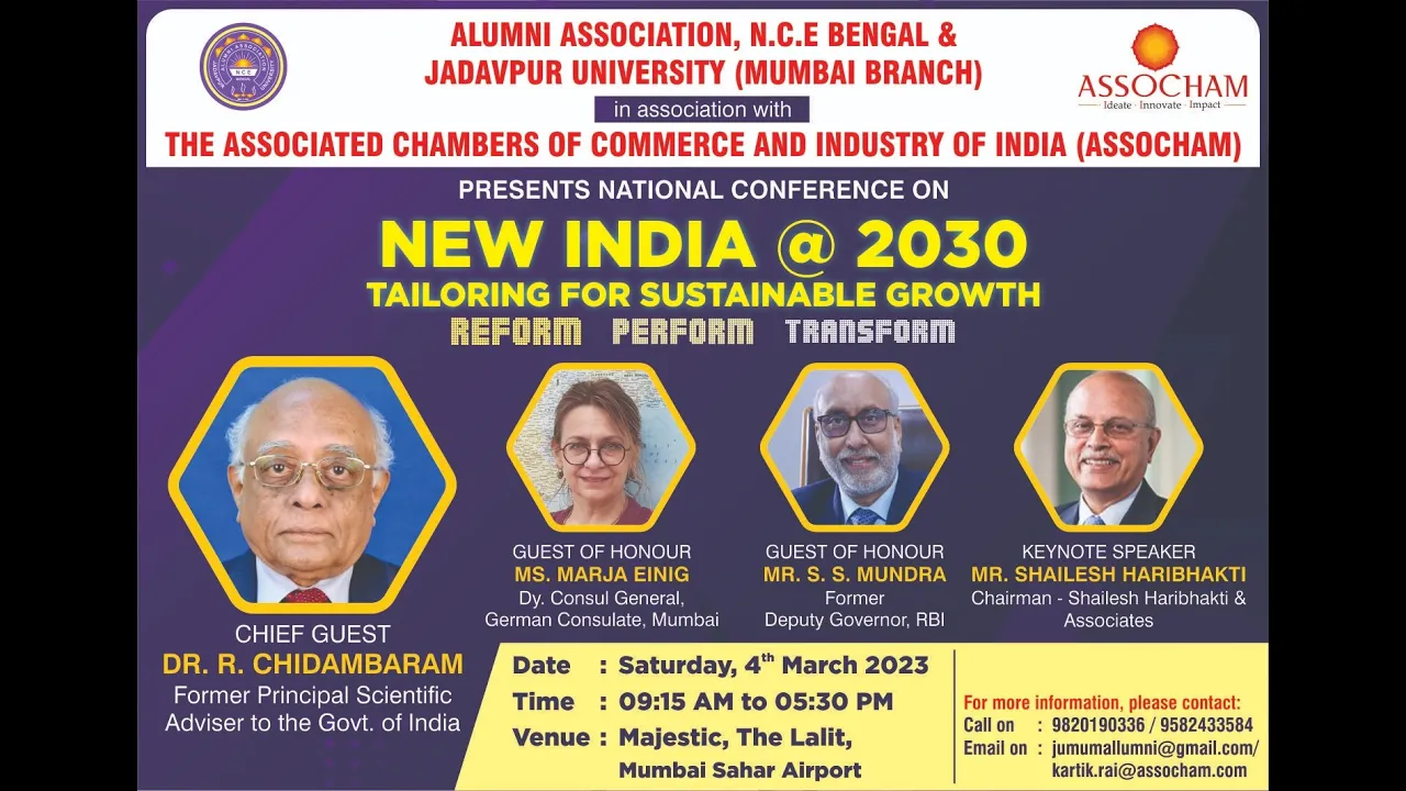 National Conference - Jadavpur University Alumni Association, Mumbai