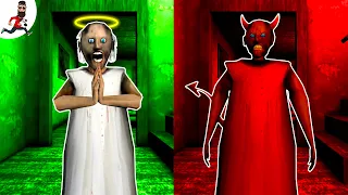 Angel Granny vs Demon Granny | Funny Horror Gameplay