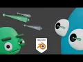 Eye rigging 3 different styles - Blender tutorial